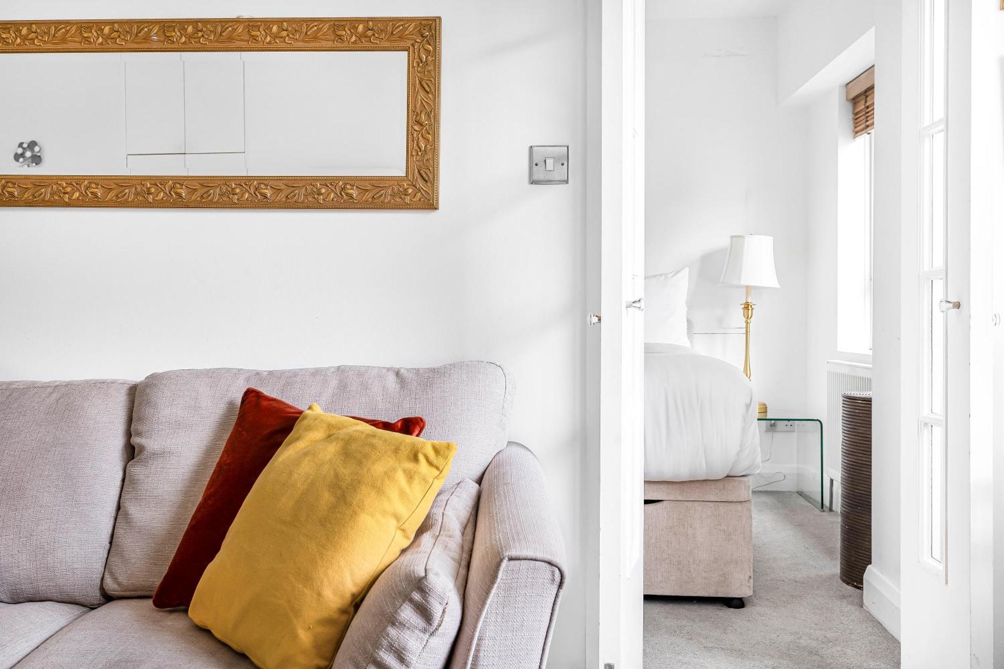 Elegant 1 Bedroom Flat Near Harrods London Bagian luar foto
